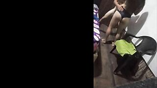 I left a camera in my wife's apartment and found a stranger