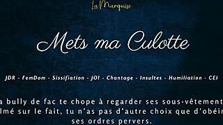 put on my panties, sissy, and jerk off to my humiliation!