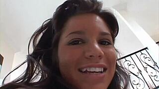 isabella cruz tryin a huge black dildo but she need the real bbc so bad