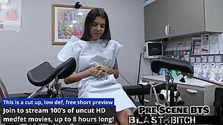 Petite Aria Nicole Spreads Legs For Missionary Creampie In Hospital