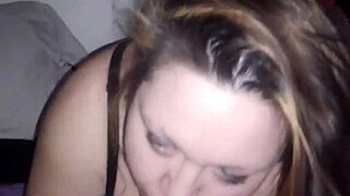 nikki bbw gives a relaxing handjob and blowjob massage with deepthroat