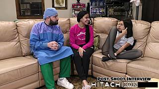 Alix Avery, the pothead, feels intense humiliation during her second round of mandatory Hitachi orgasms in POV.