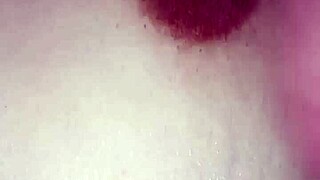 Gretala Uses Dildo With Cock On Her Breasts