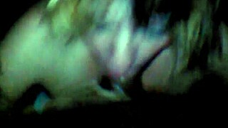 White woman sucking bbc monster cock!