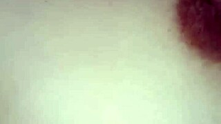 Gretala Uses Dildo With Cock On Her Breasts