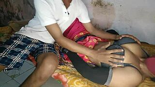 rough homemade fucking of juicy village bhabhi on cot