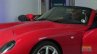 One Hard Cock Isn't Enough For Blonde Girl: Sucking Shaved Pussy In 3Some MMF Blowjob On Sofa Sex Cumshot