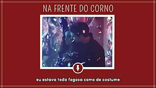 I-I can't believe I'm doing this in front of the cuckold, it's so liberating and sexy