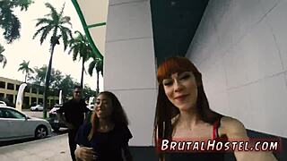 this bound 18+ teen enjoys hardcore fetish bdsm domination and bondage