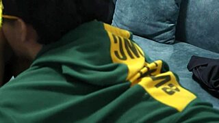 Intensely licking the pure girl's fragrant and sweet pussy