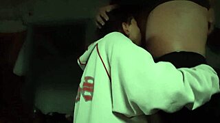 Stepsisters sneak away for private lesbian fun in their underwear