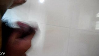 Me Jerking My Cock with Cum and Jizz