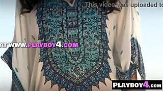 Latina Milf Poses In Costume And Enjoys It