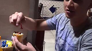 Backstage Scene: Naughty Stepmom Gives It To Stepson In Hairy Pussy Doggy Style