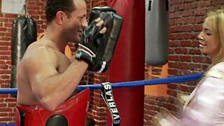 Does my boxing coach drill my wet cunt in the fight ring?