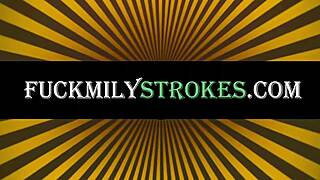 Crystal Rush engages in fingering, handjob, and fucking