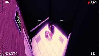 sheesh, me and this sexy latina couldn't even make it to the room~