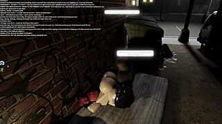 I fucked that prostitute rough in the hotel corner