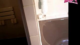 She plays piss games with her big tits and blowjob in this ebony scene.