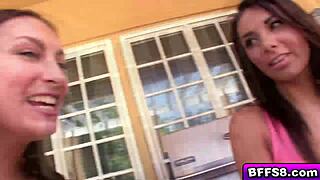 Lovely College Babes Explore a Hot Study Group Fuck