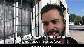 young straight latino gets paid to fuck gay guy in alley pov