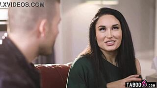 taboo scene where big ass milf gabi paltrova squirts on ex boyfriend's friend's face