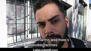 young straight latino gets paid to fuck gay guy in alley pov