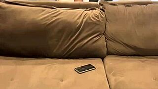 Asian beauty skips pizza alone and invites delivery guy for unprotected pussy action.