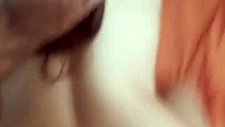 Wow! My Beautiful Latina Girlfriend Loves Sucking My Balls So Much!