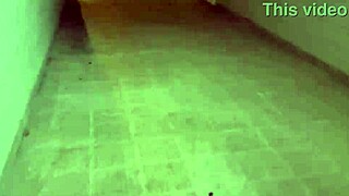 Outdoor train station encounter with a stranger