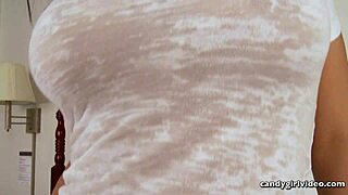 Emily Addison Modeling Micro Thongs with Close-Ups