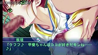 i watch cute blond cheerleader in short movie