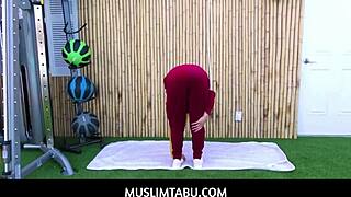 Muslimtabu - Arab Teen 18+ Wife Kira Perez Cheats With Her Personal Trainer With Hijab On