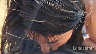 se traga el semen al aire libre adivina el lugar?