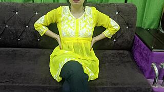 Mulkin Fucks Her Servant Manoj In Hardcore Dirty Talk Sex With Deepthroat And Masturbation