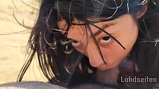 se traga el semen al aire libre adivina el lugar?