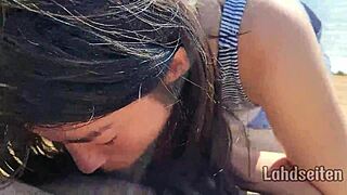 se traga el semen al aire libre adivina el lugar?