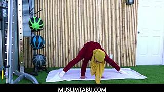 Muslimtabu - Arab Teen 18+ Wife Kira Perez Cheats With Her Personal Trainer With Hijab On
