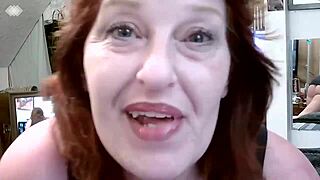 310 Thick Curvy Redheaded Dawn Shows Off Body and Talks Dirty.