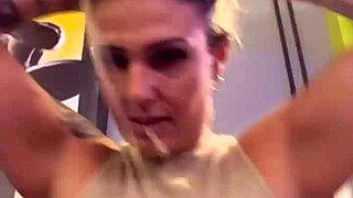 Nossa, I Didn’t See My Shirt Transparent With Sweat, What A Delight In The Gym!