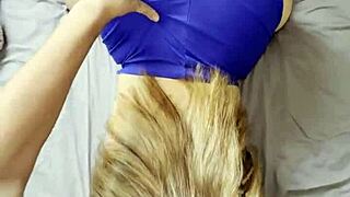 Wow, Pov Fucking That 18 Yo Girl's Big Ass Without Removing Shorts!