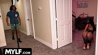 Stepmom Craves Stepson's Cock, Leading to Intense Fucking in Various Positions