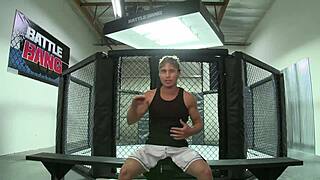 fucking in an mma ring