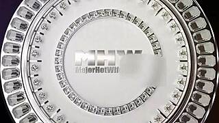 Brunette dominatrix Kandy Love is getting her wet pussy dominated and fucked doggystyle by Rome Major