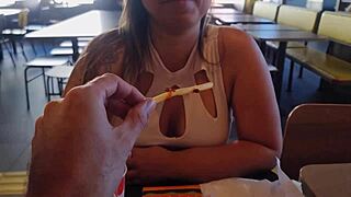 me levou para comer um bigmac mas ele queria comer minha big bunda