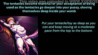 crimson and lost girl give raw jerk off instructions with facial and double penetration