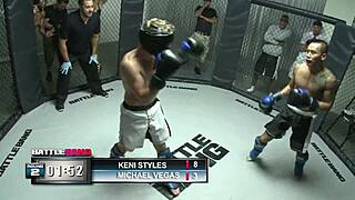 fucking in an mma ring
