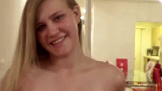 petite teen in hardcore sex clip from the game