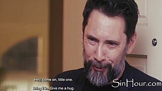 Butler blackmails newly orphaned 18 year old she had no choice because he was the custodian of her house