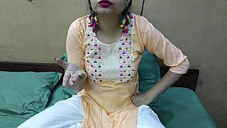 Indian Stepmom Enjoys Doggystyle With Stepson